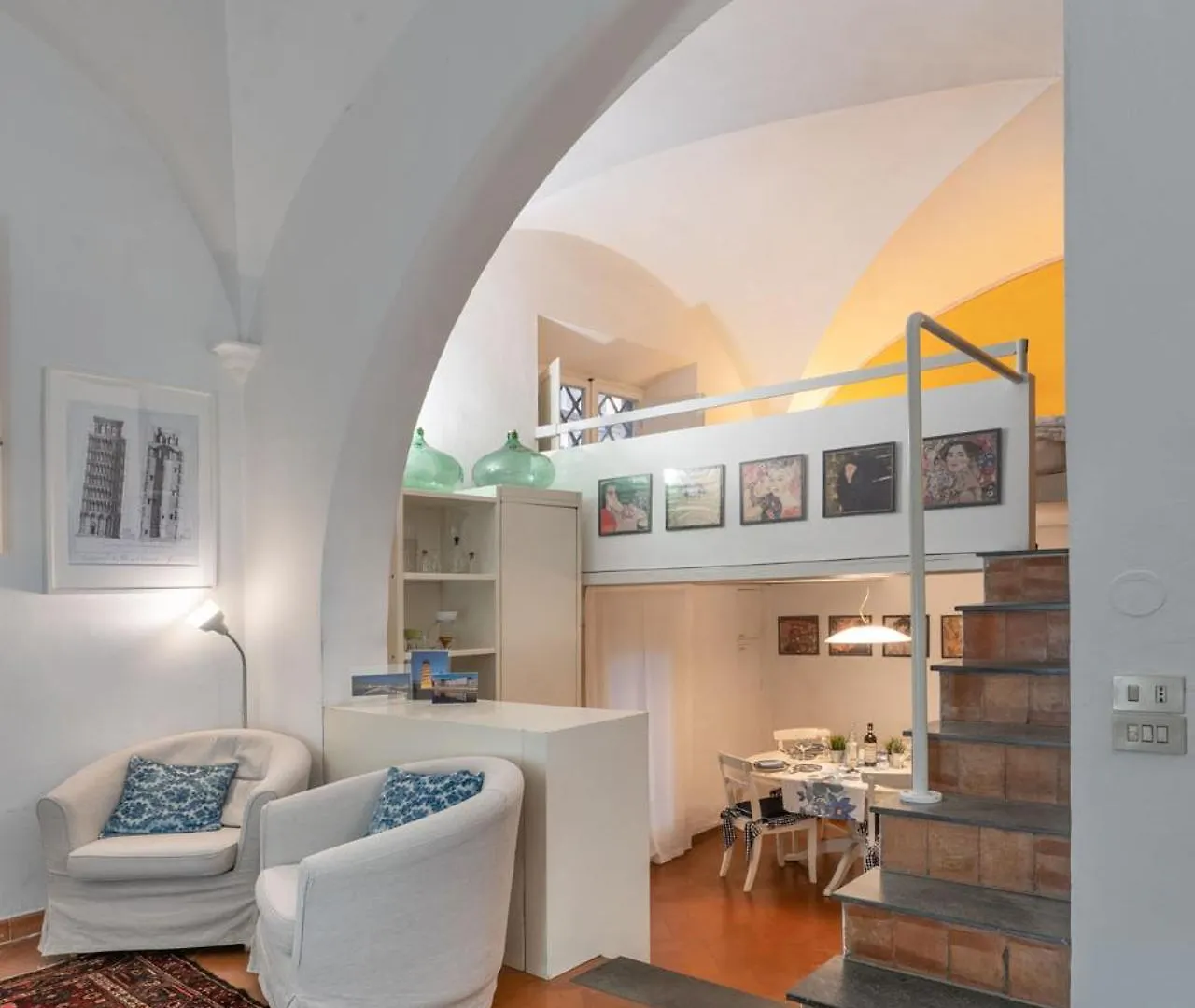 Le Volte Air Conditioned Loft location